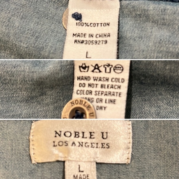 ✨NOBLE U Los Angeles utility shirt | jacket - Picture 13 of 16